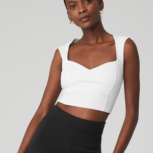 ALO Yoga White Tank Top